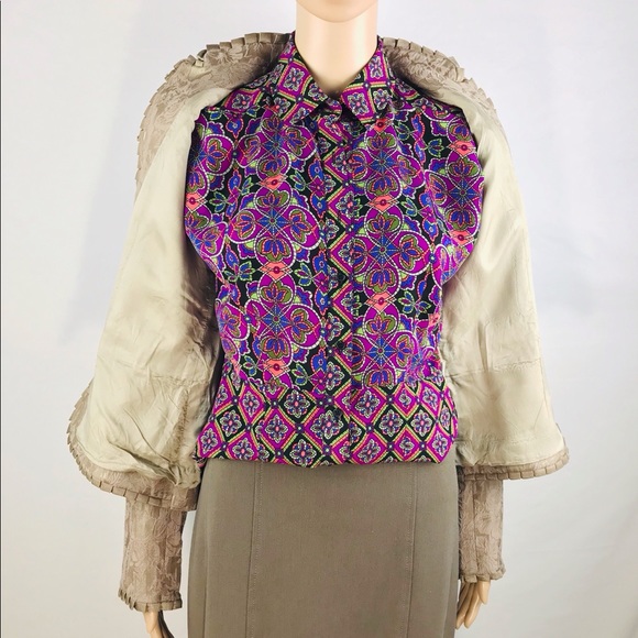 BONA VITA Italy Chinese Frog Blazer - Picture 6 of 11